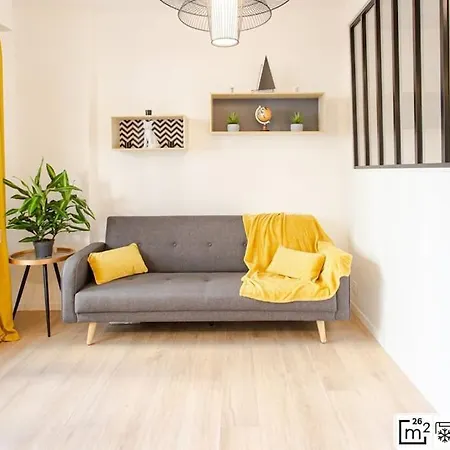 #38 Promenade Studio : Ac 2 Mins De La Plage Nice Extérieur photo